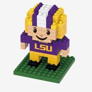 LSU Tiger BRXLZ Figure Toy